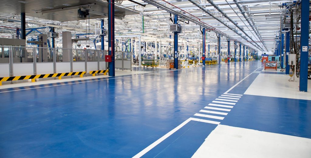 Chemical Processing Floors