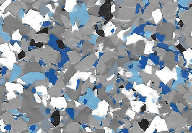 Abstract speckled background of gray, blue, white shapes (decorative texture) SA13 Tempest